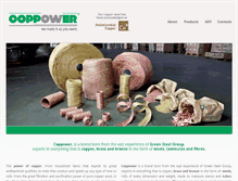 Tablet Screenshot of coppower-gsg.com